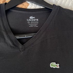 Lacoste v neck shirt size 9 3xl